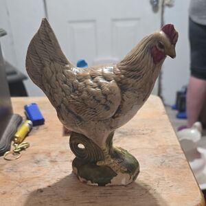 Vintage Holland Mould Ceramic Hen Figurine